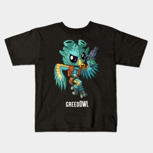 Greed-OWL Kids T-Shirt